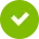 green circle with check mark in the middle.