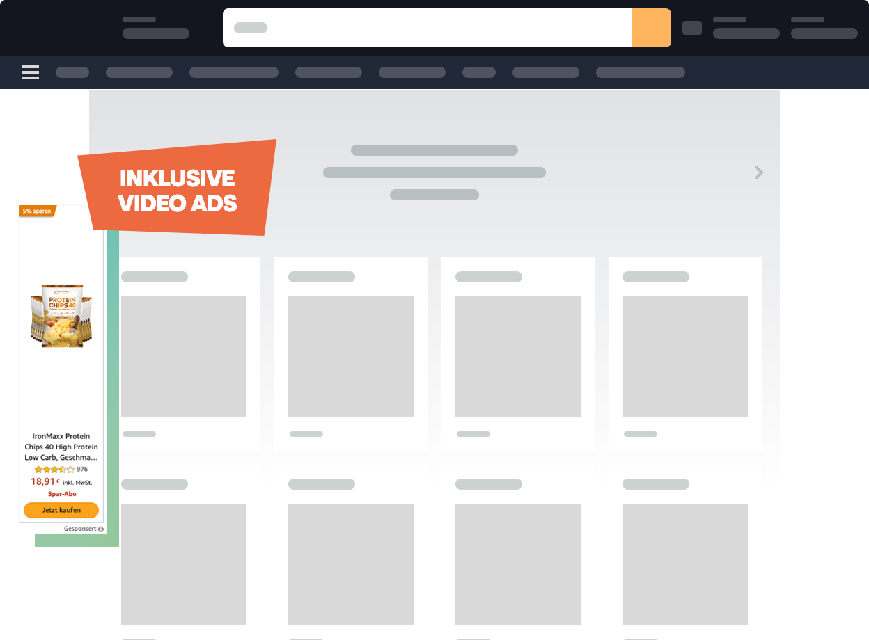 Sponsored Display-Anzeige bei Amazon