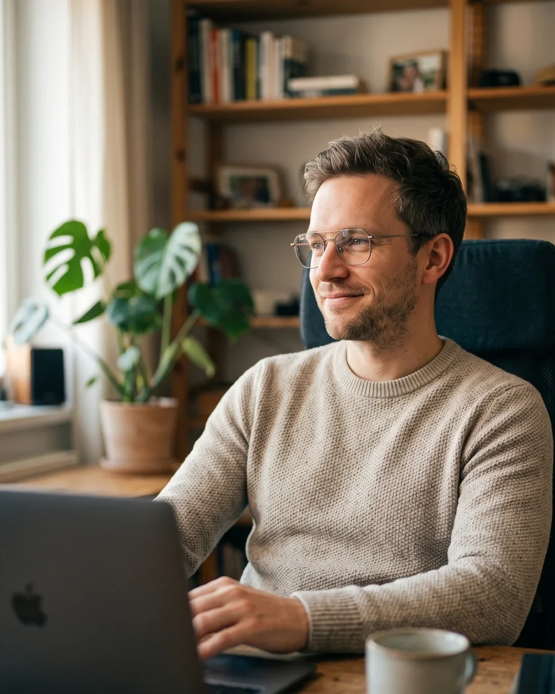 Head of Marketplaces am Schreibtisch, CORTUA übernimmt die Arbeit