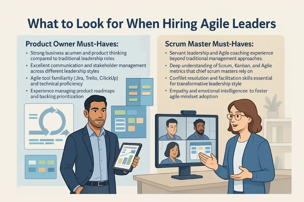 what to look for agile leaders