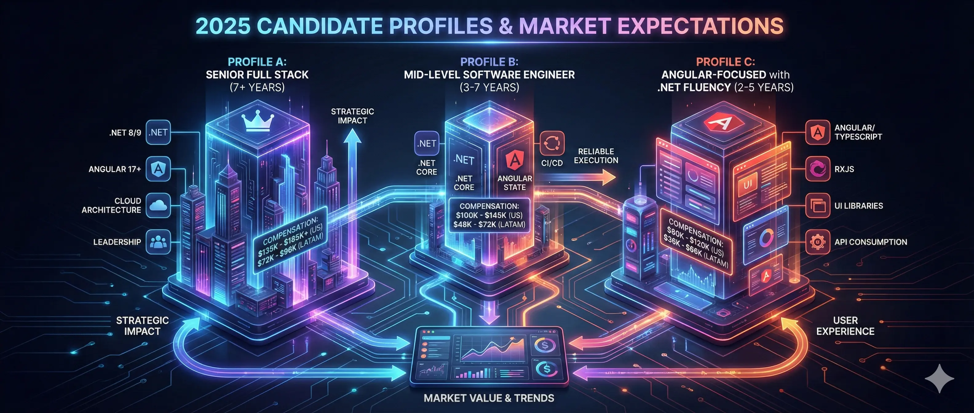dot net candidates market