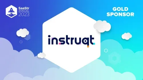 Instruqt is a Gold Sponsor of SaaStr Annual 2023.
