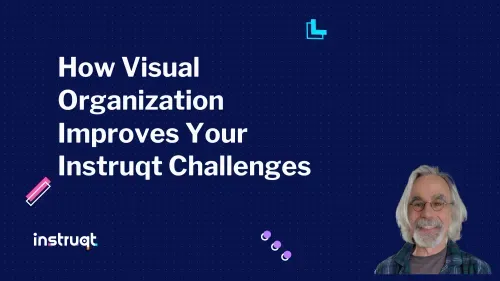 Bob Reselman introduces his Instruqt article on how visual organization improves Challenges.