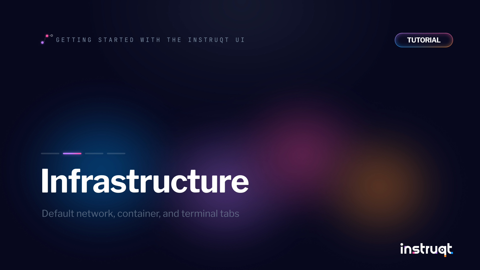 Instruqt tutorial video thumbnail for Getting Started: Infrastructure.