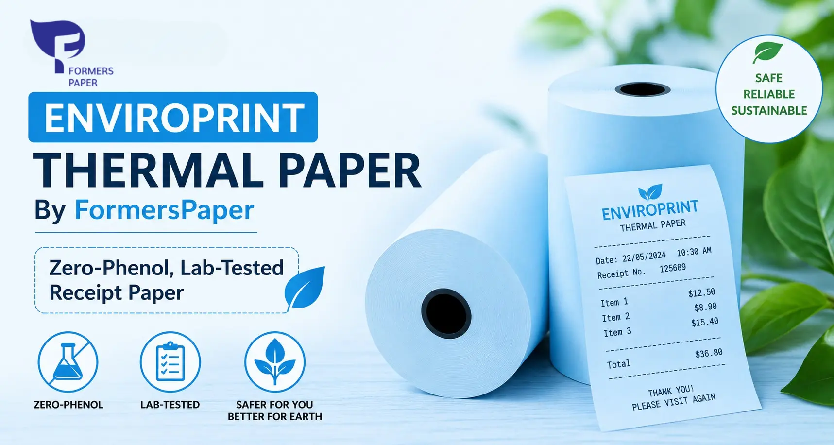 BPA/BPS Free Thermal Paper Suppliers in China