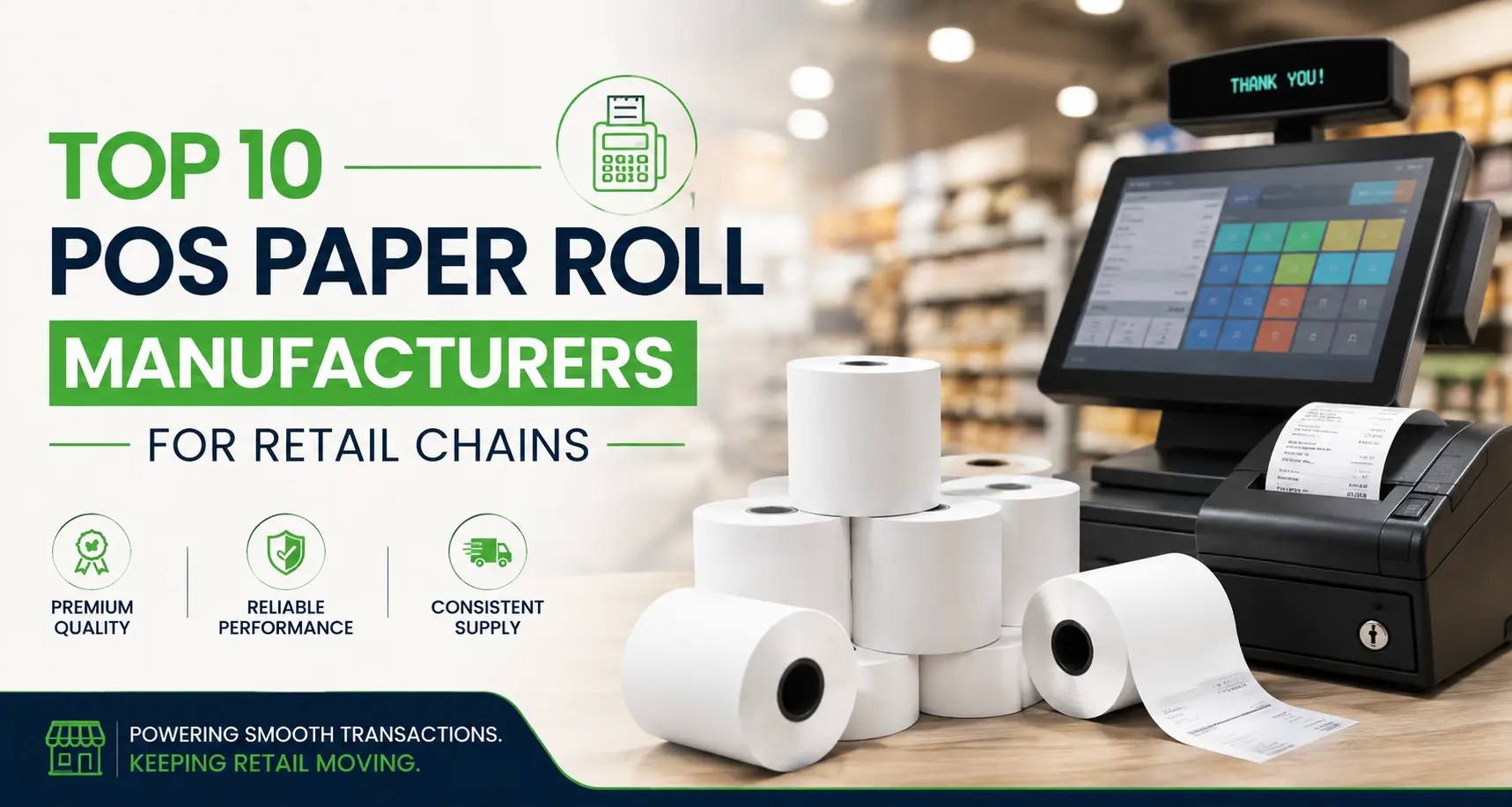 BPA/BPS Free Thermal Paper Suppliers in China