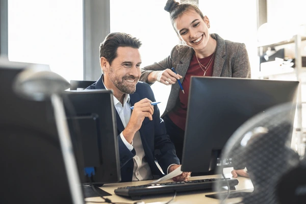 Image of office workers 