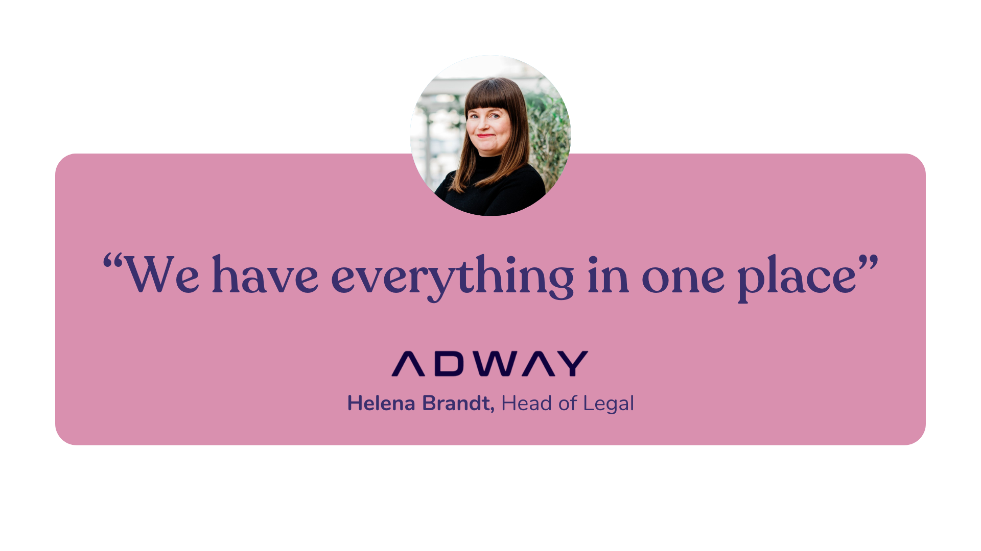 Adway testimonial