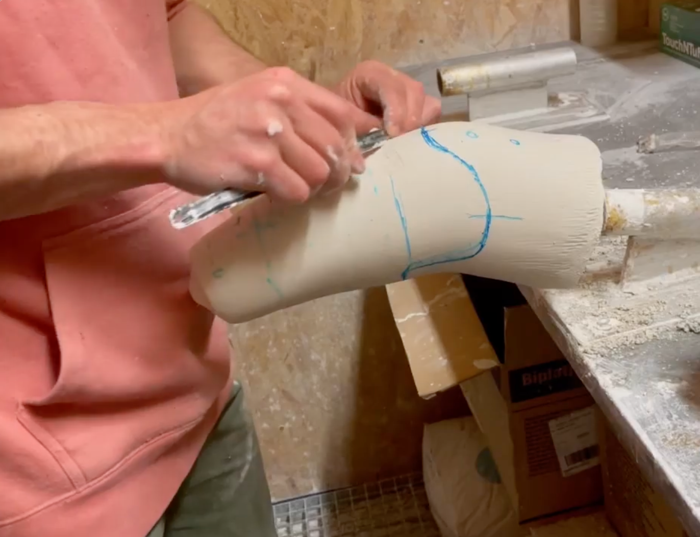 Traditionelle Gips-Rektifikation