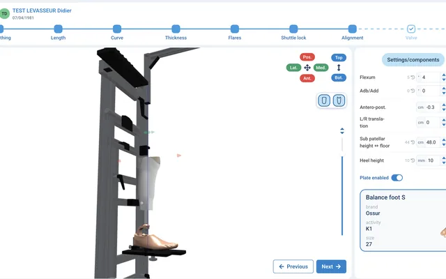 Foot alignment