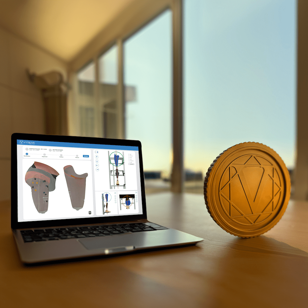 VYTRUVE software and a Vcoin credit
