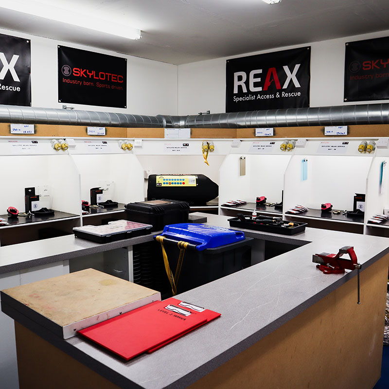 Skylotec Actsafe ICX Power Ascender Servicing from REAX in North West England