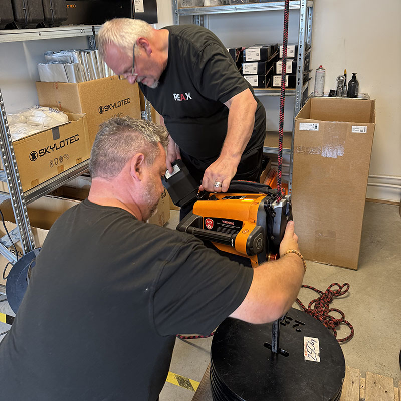 Skylotec Actsafe ICX Power Ascender Servicing from REAX in North West England