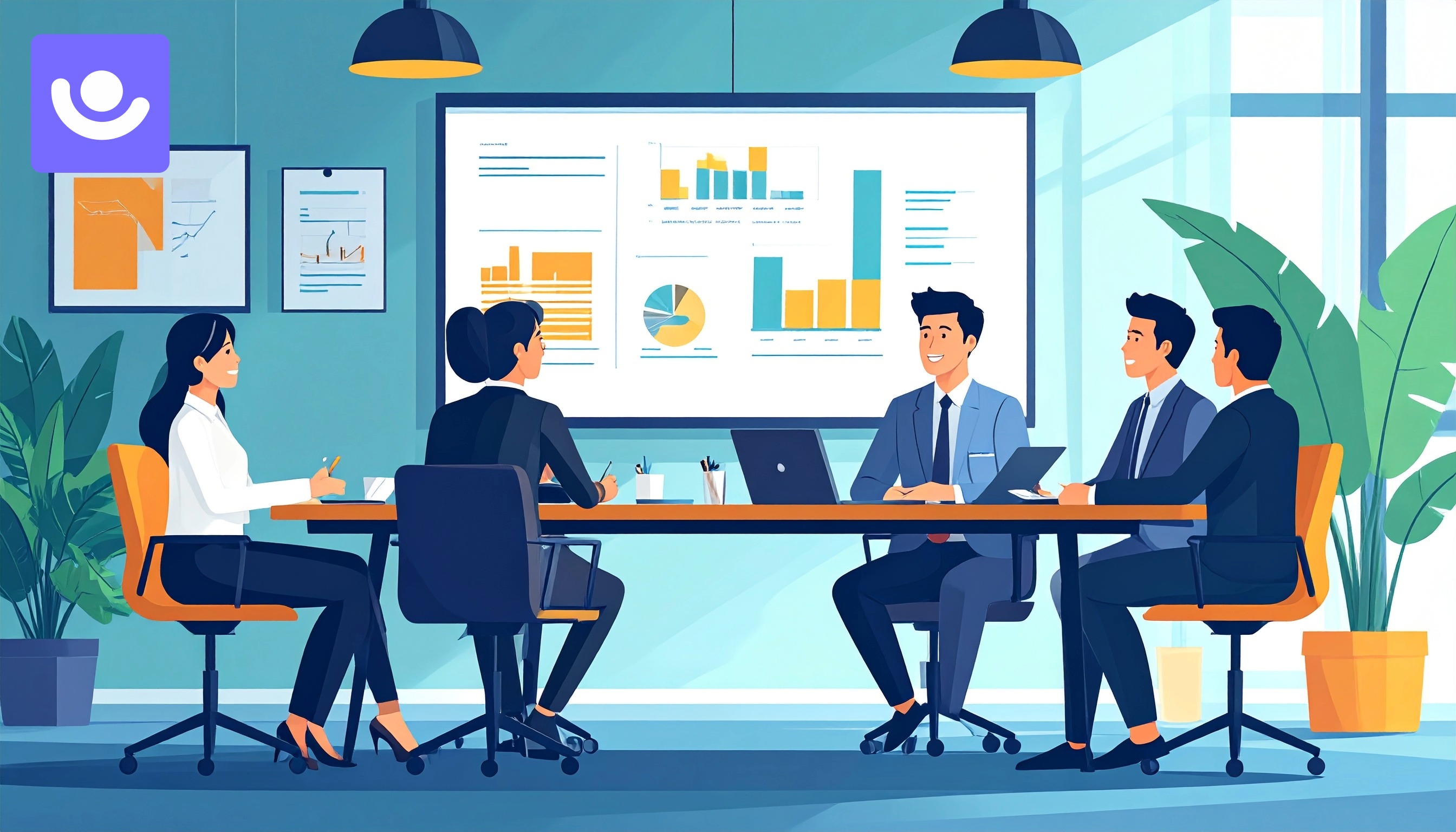 Illustration d’une bibliothèque de compétences management utilisée par des managers et responsables RH
