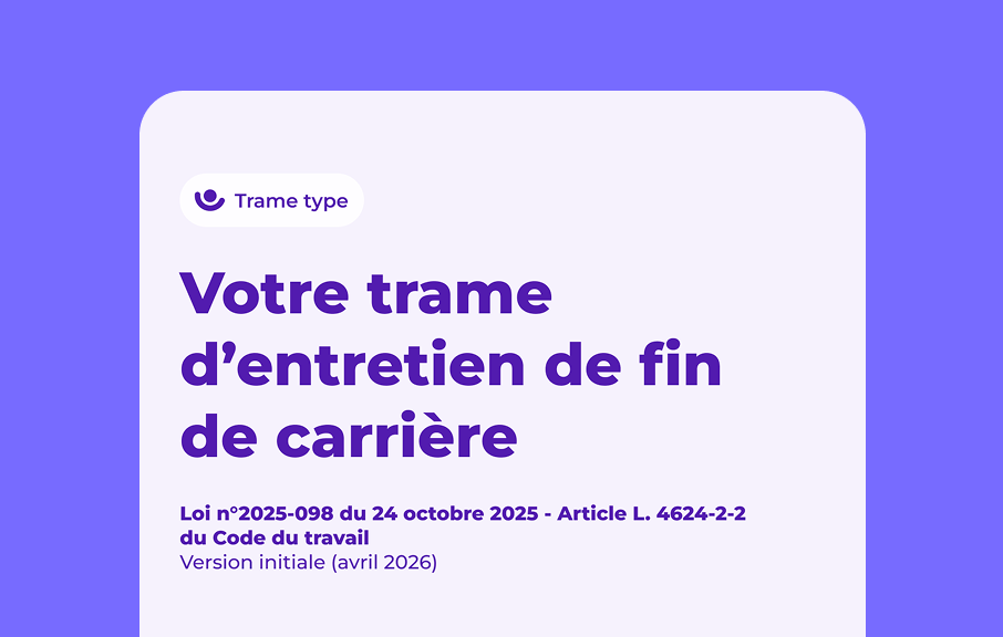 exemple trame d'entretien de fin de carrière
