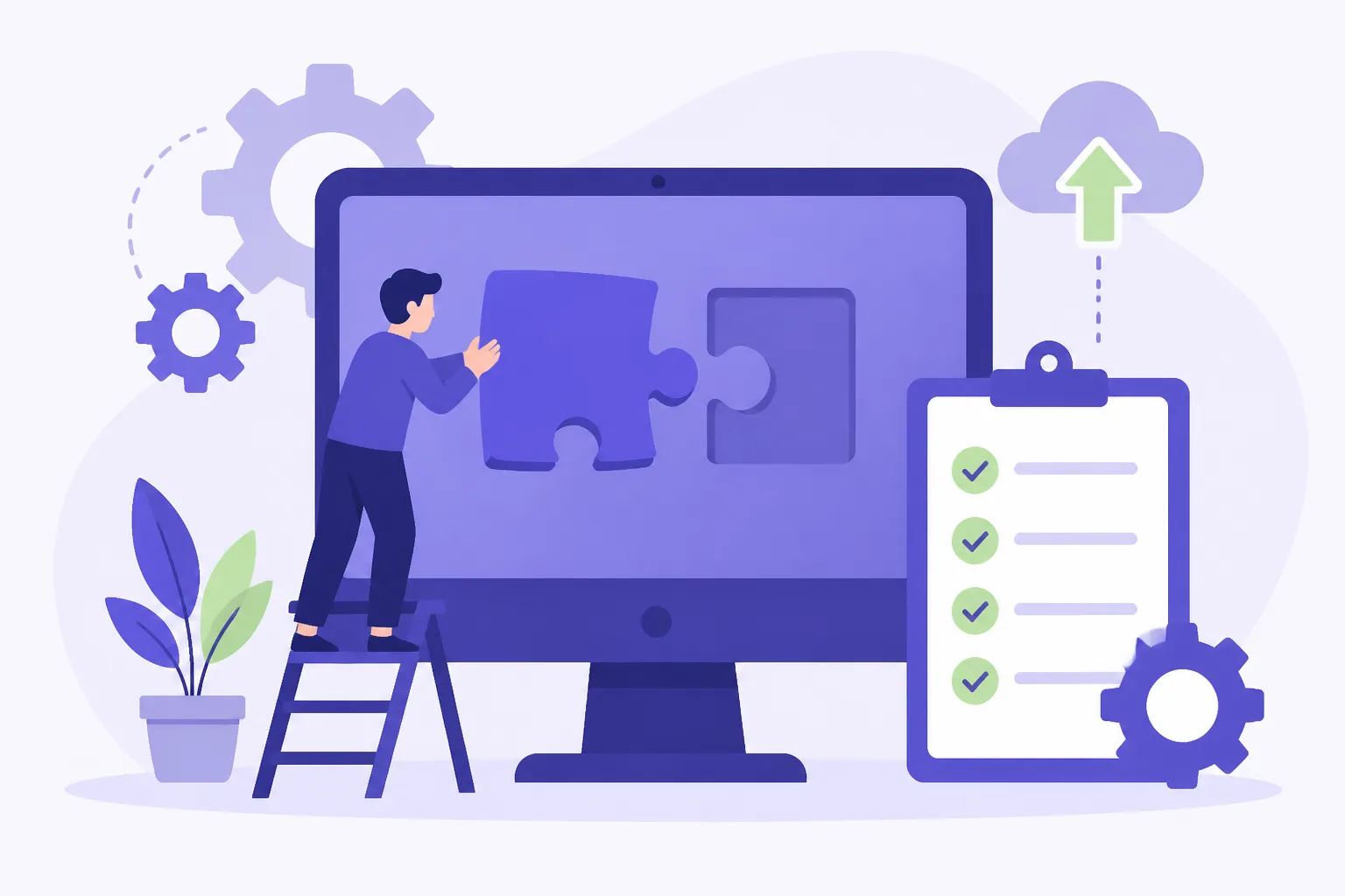 Installation d'une plateforme LMS : intégration d'un module sur un écran, check-list de déploiement et mise en ligne