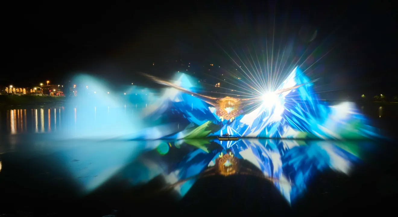 AquaLumina show in Arosa