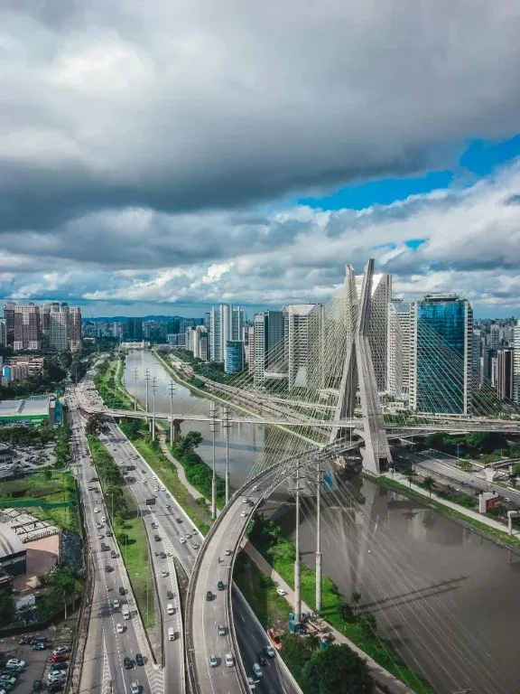 Vista panoramica da cidade