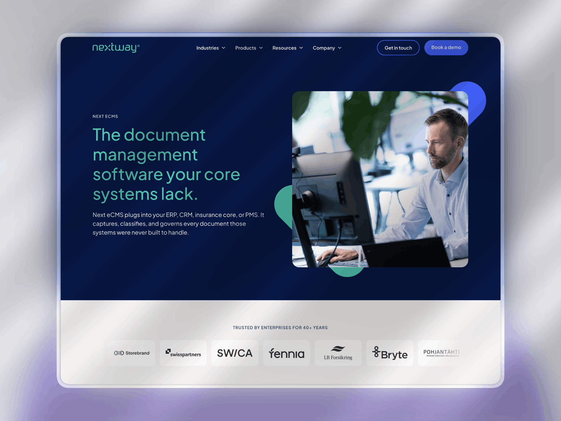 Nextway hjemmeside