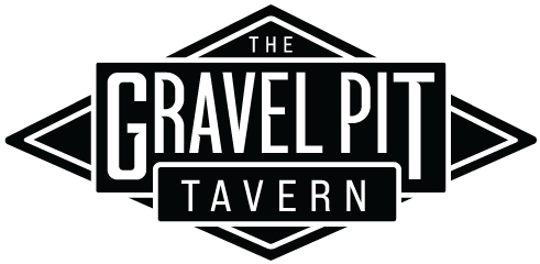The Gravel Pit Tavern Logo - Black