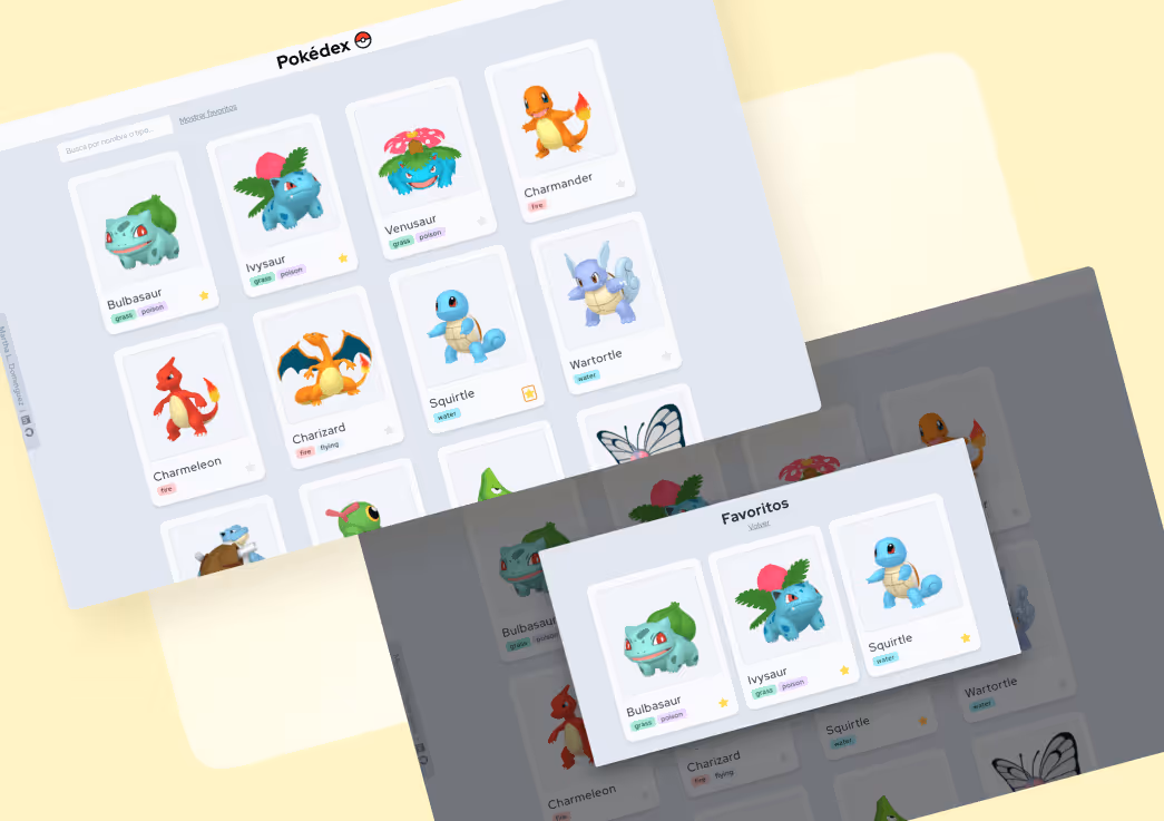 Pokédex project cover image