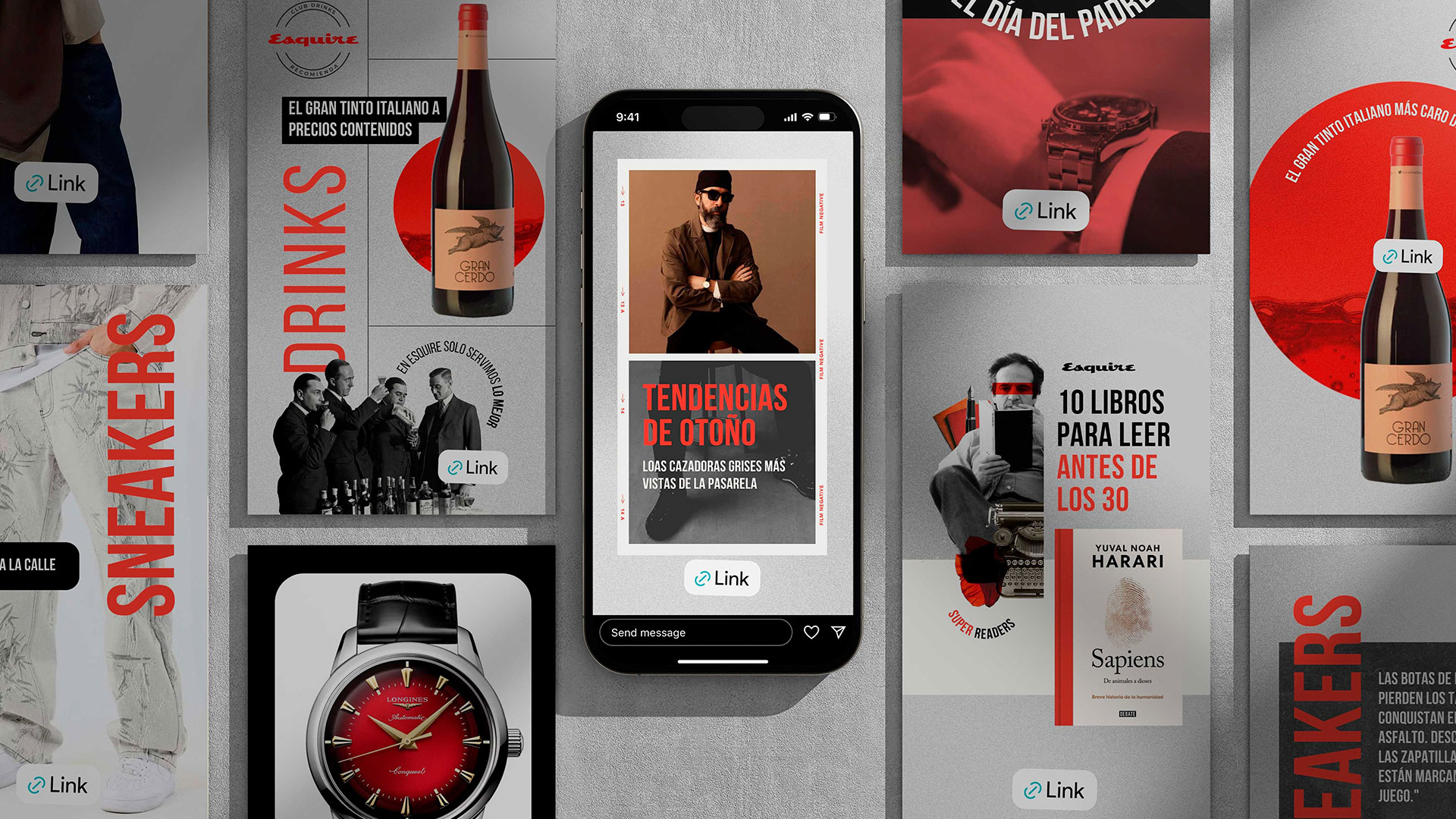 Diseño Social Media para Esquire