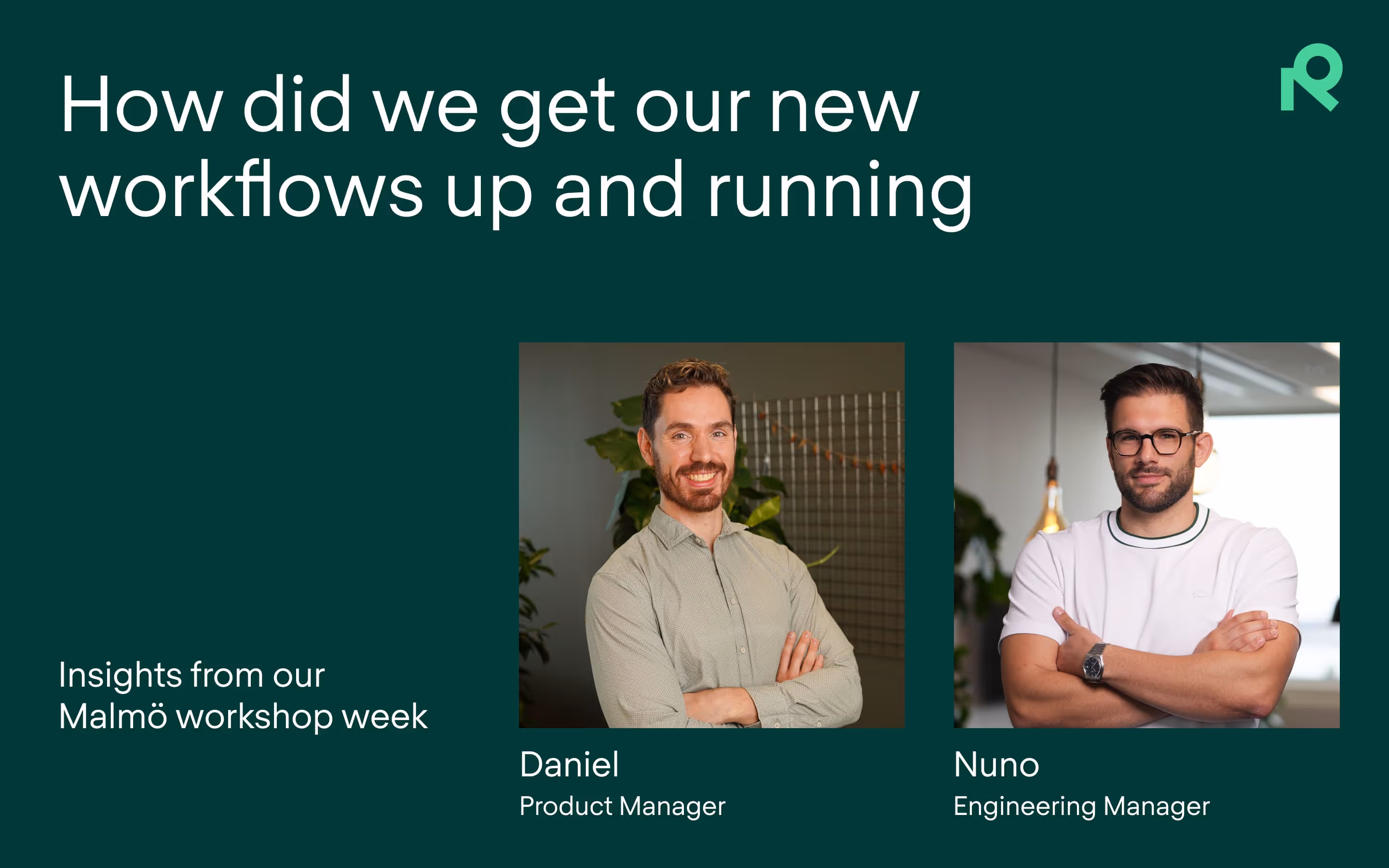 Insights from Dan and Nuno