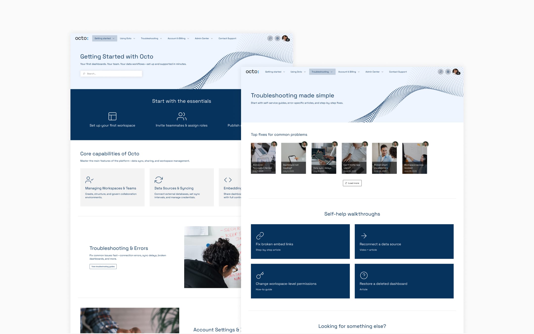Build trust with a branded experience