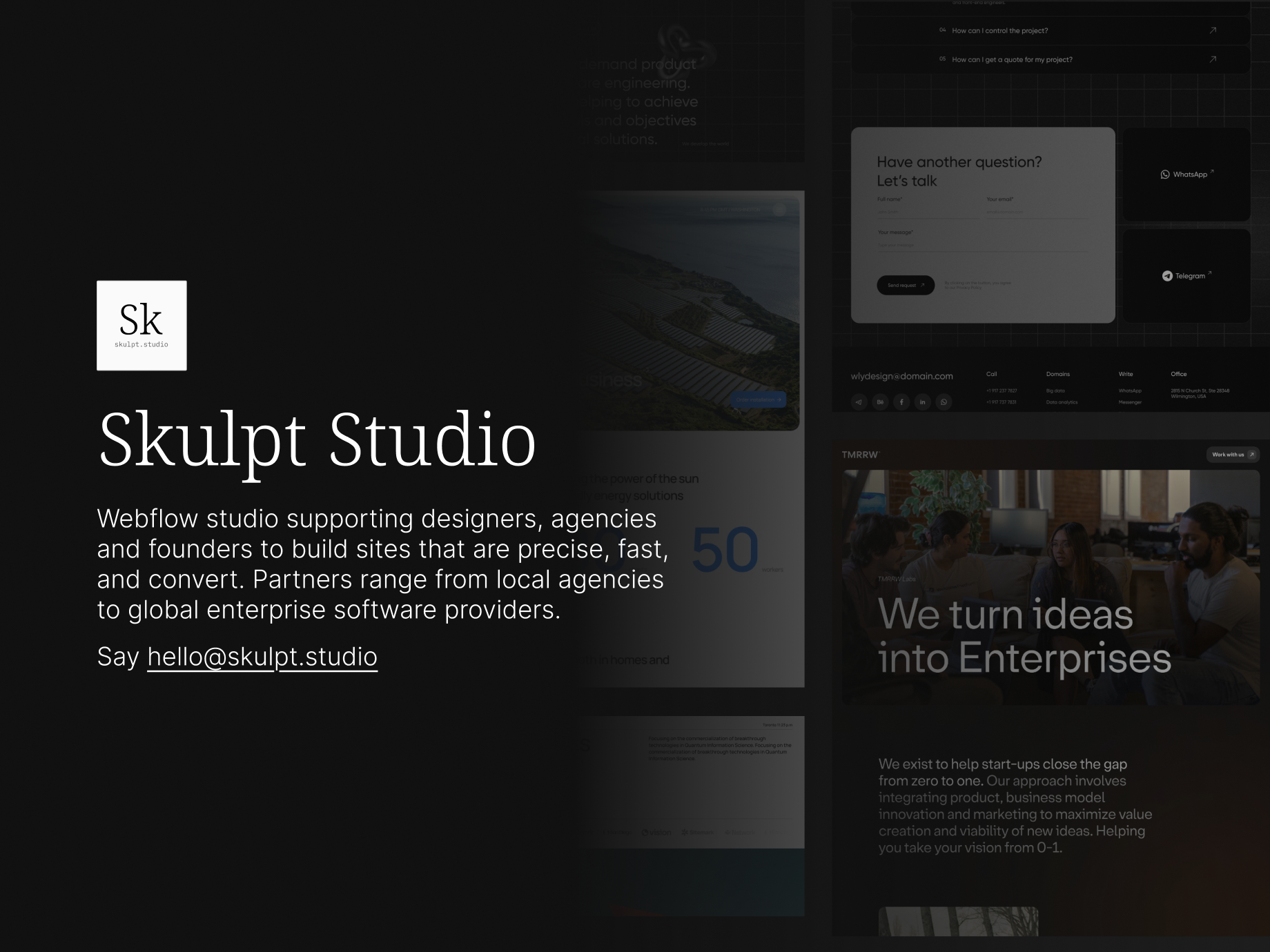 Skulpt Studio