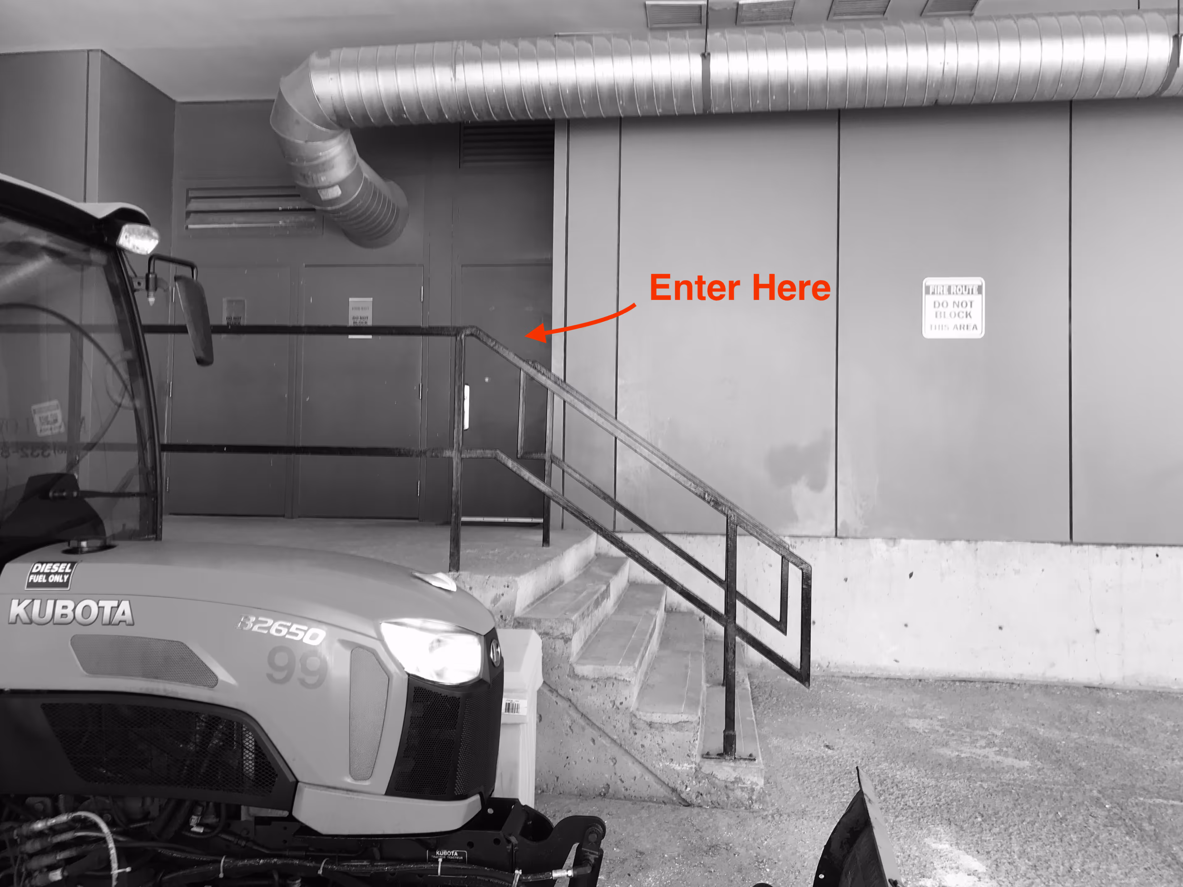 Entrance of The Russian Ballet School in Toronto.