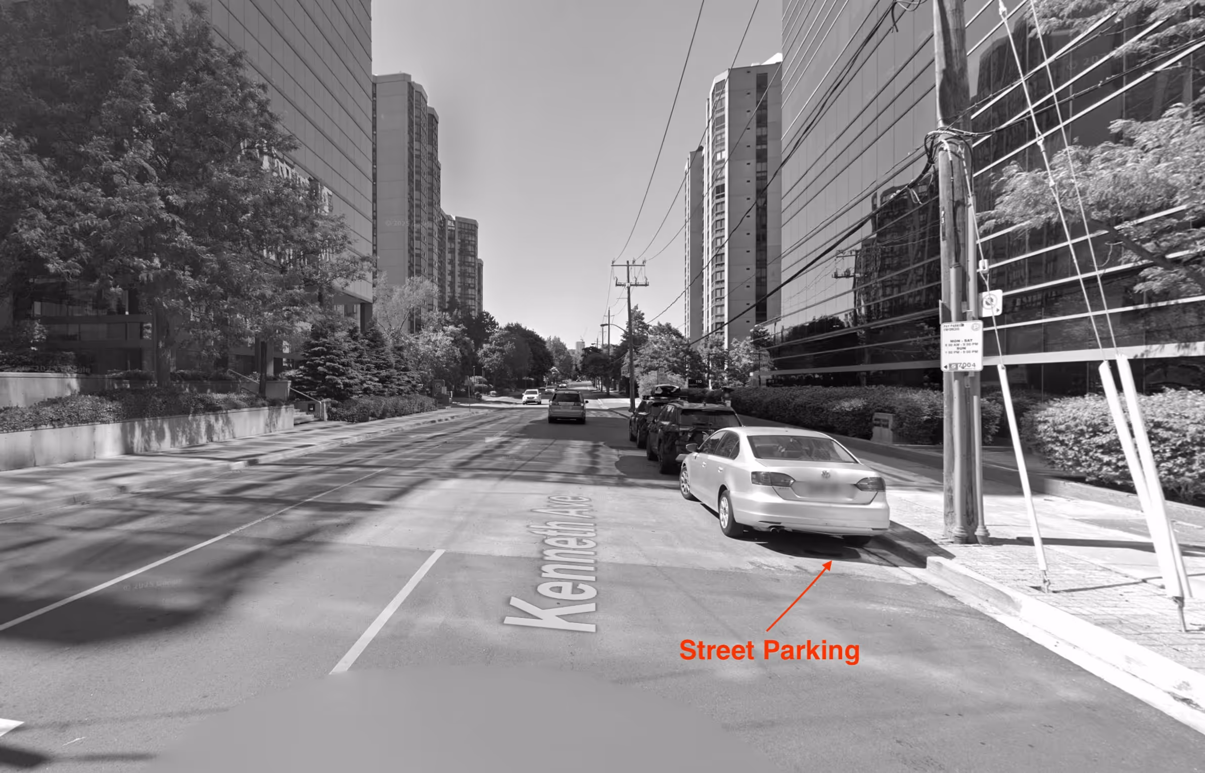 GreenP Street Parking at The Russian Ballet School in Toronto