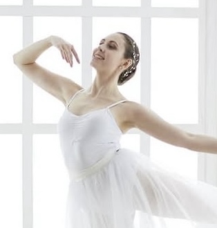 Polina Dzhura ballet instructor at the Russian Ballet School.
