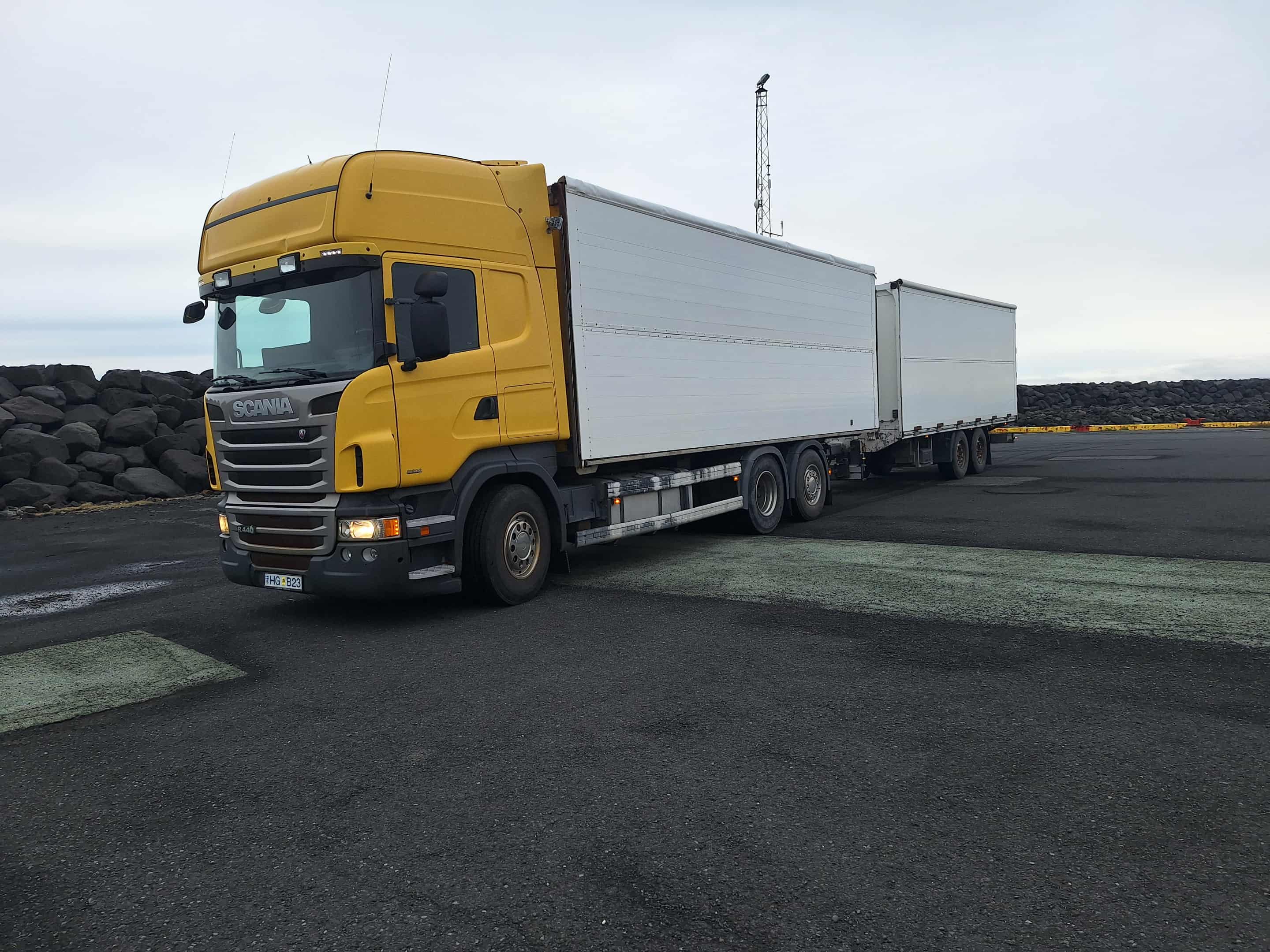 Scania R440 árg.2013 og vagn