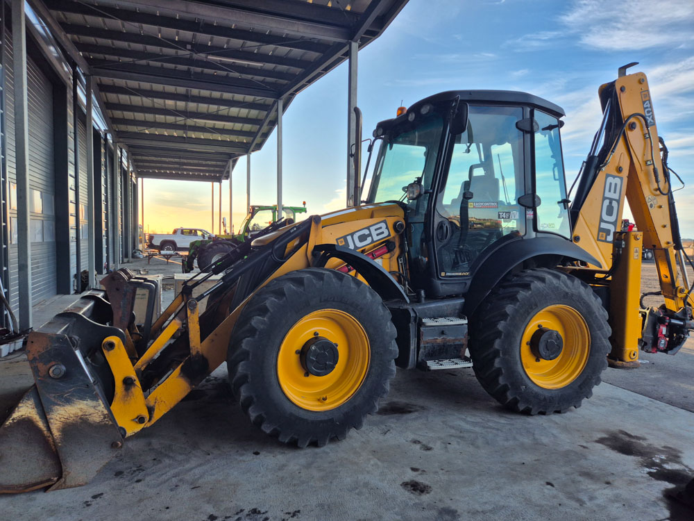 JCB 4CX traktorsgrafa