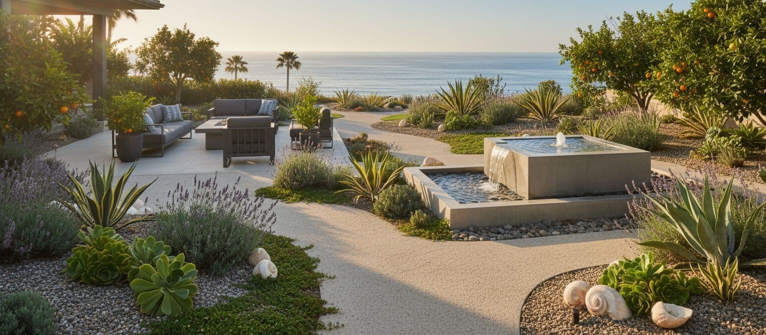 Low Maintenance Garden Ideas for Coastal Newport Beach Homes
