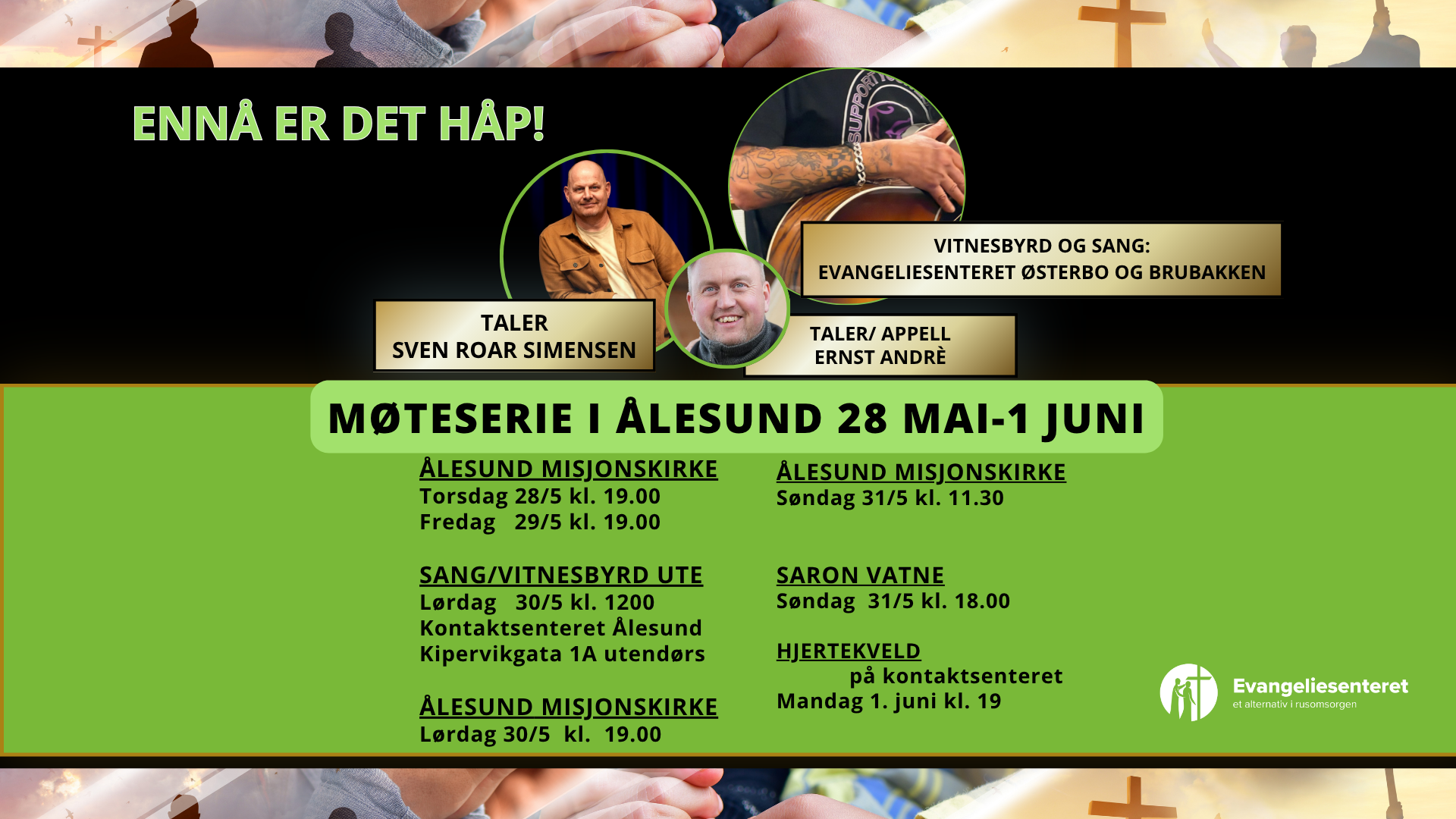 Møteserie i Ålesund 28 mai til 1. juni