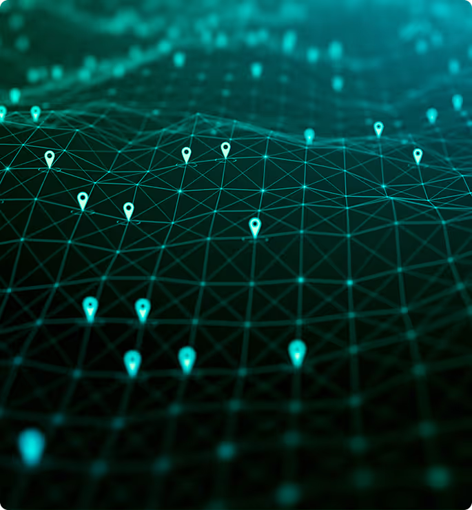 AssetWatch location connection grid