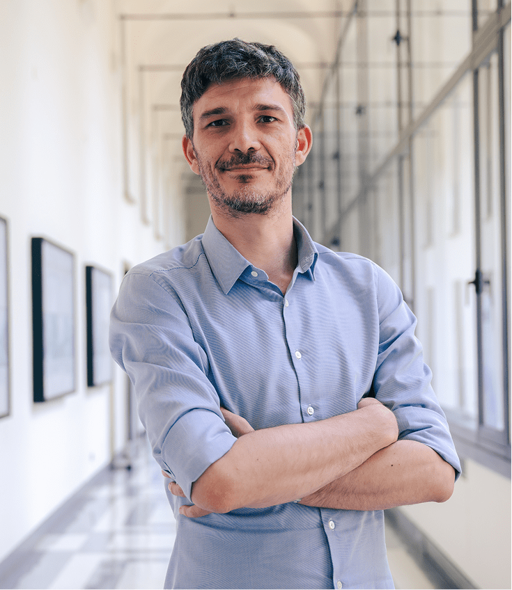 Andrea Crocco lächelt