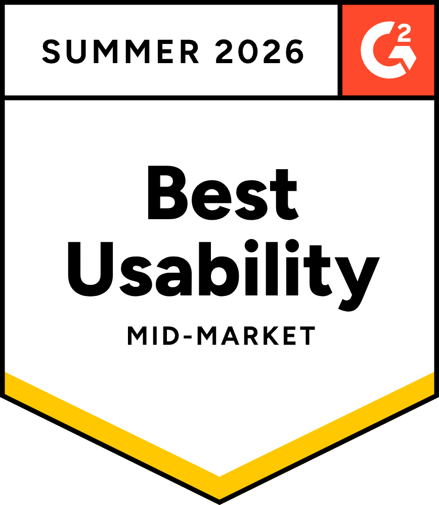 G2 Best Usability