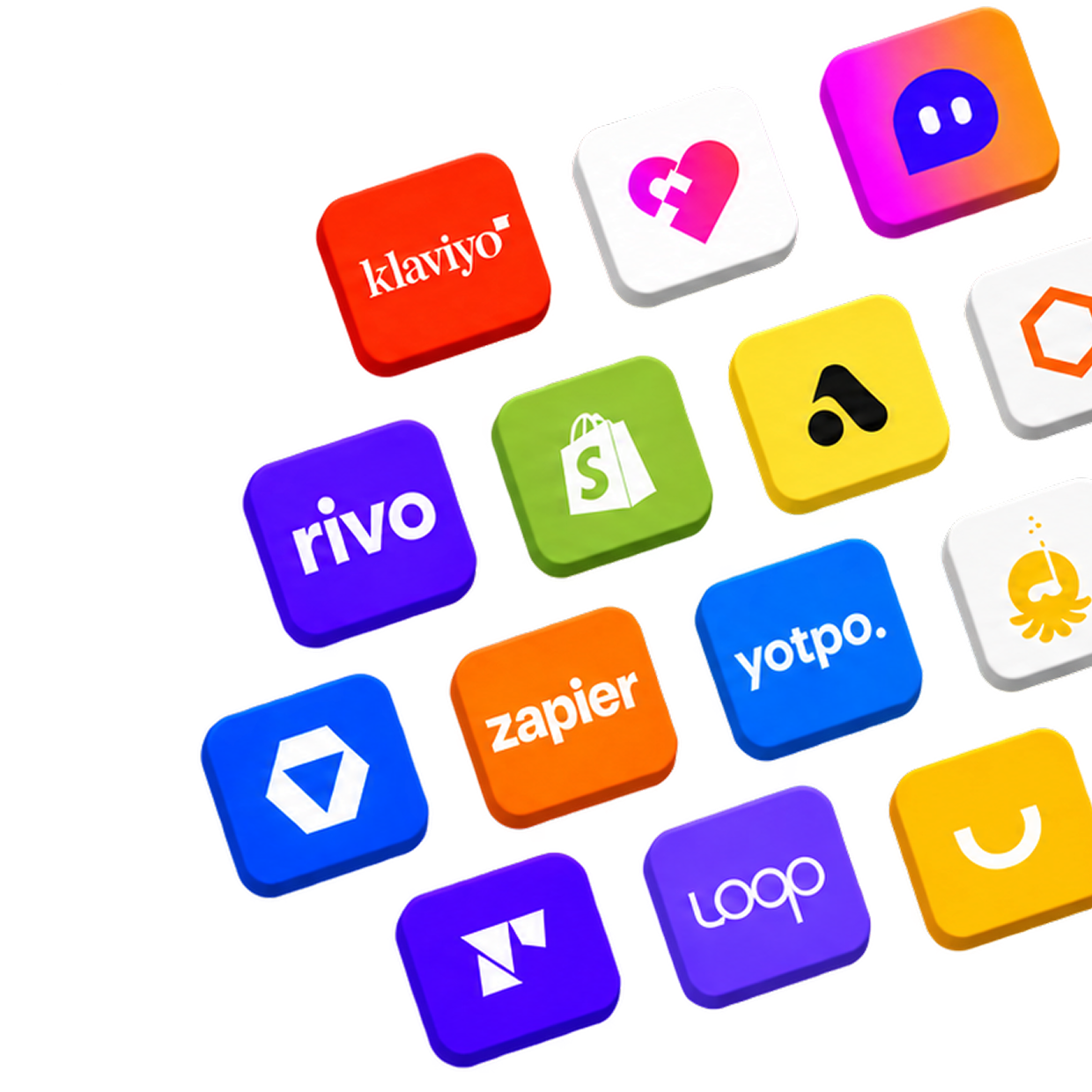 PostPilot integrations with ecommerce and marketing platforms
