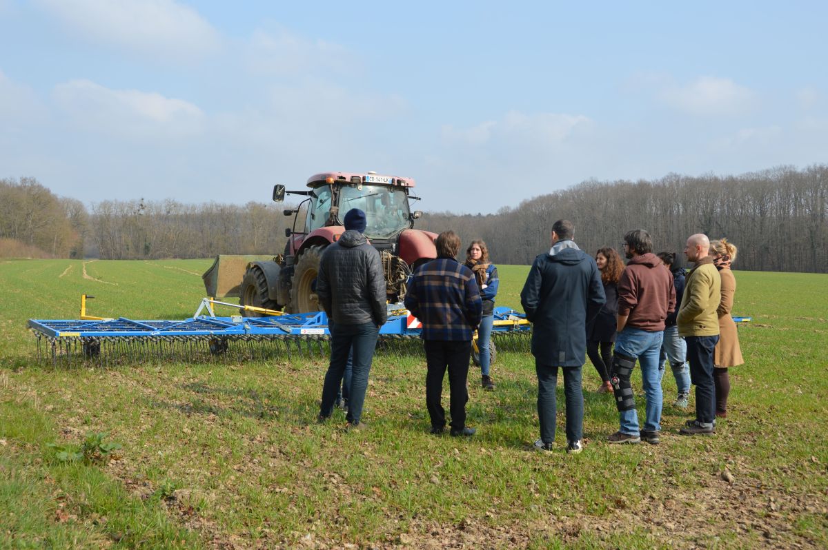Visite à un projet de contribution de puits carbone - ©ReSoil, 2025