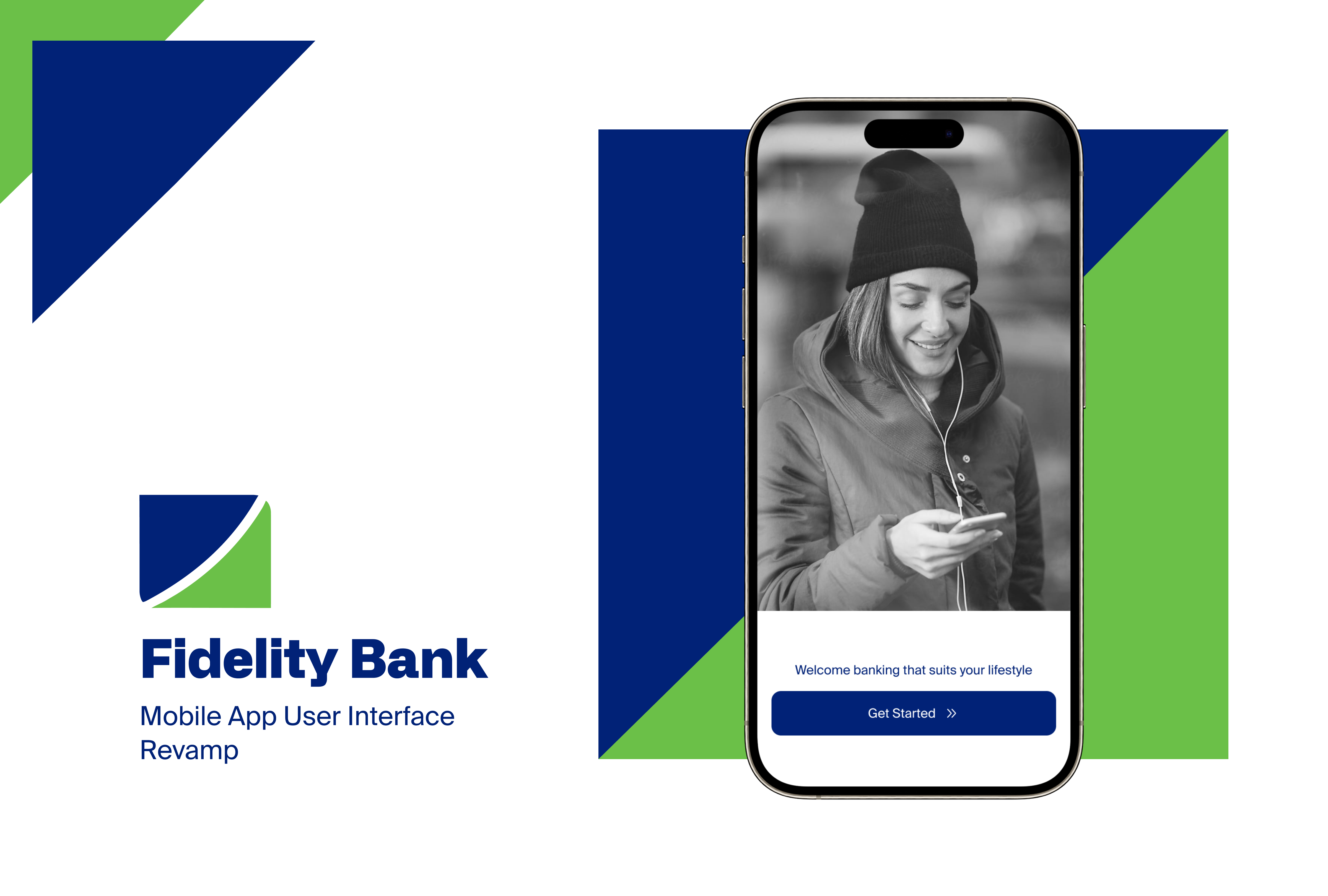 A mockup of a project