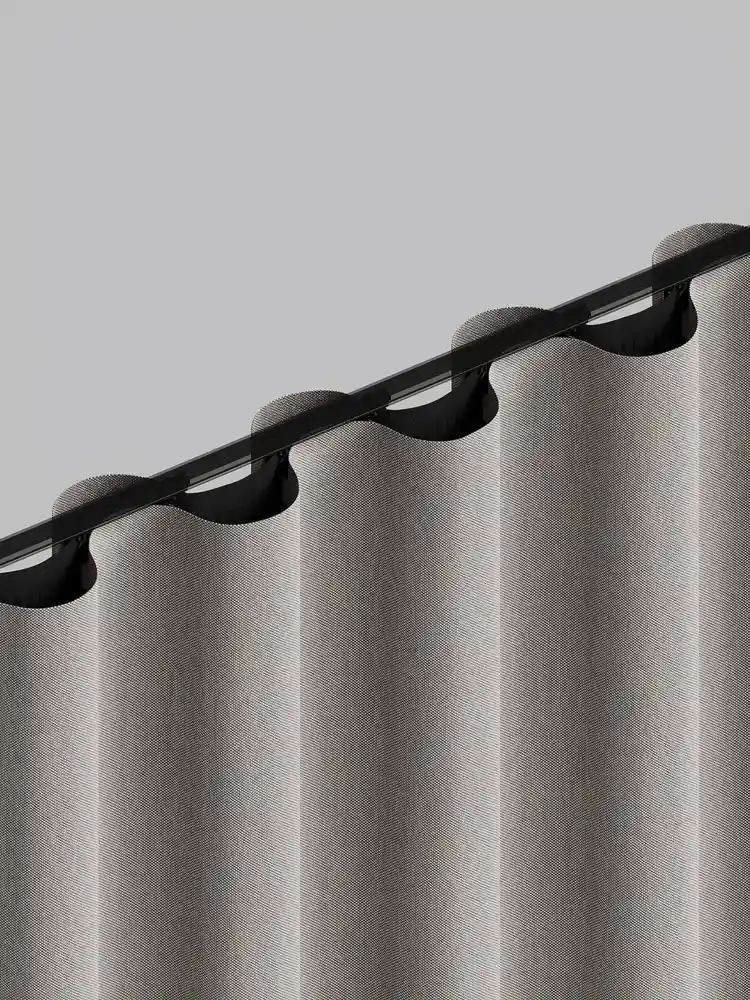Visualizzazione 3D Tende Acustiche – Soluzioni Tessili CGI per Kvadrat