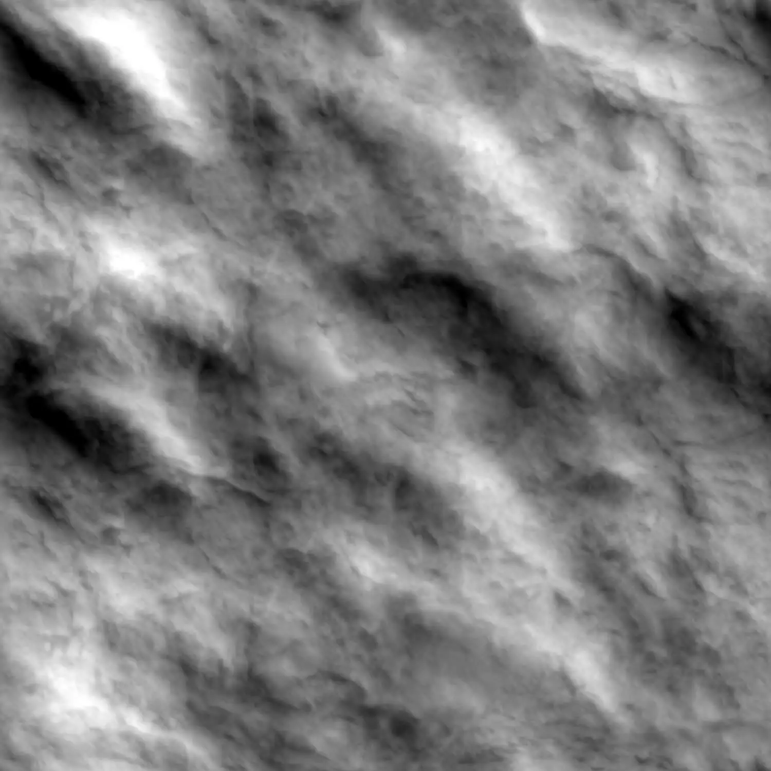 Displacement Map Stein - structure en relief grossière de la pierre naturelle sous forme de carte d'élévation en niveaux de gris pour un fort décalage de la surface.