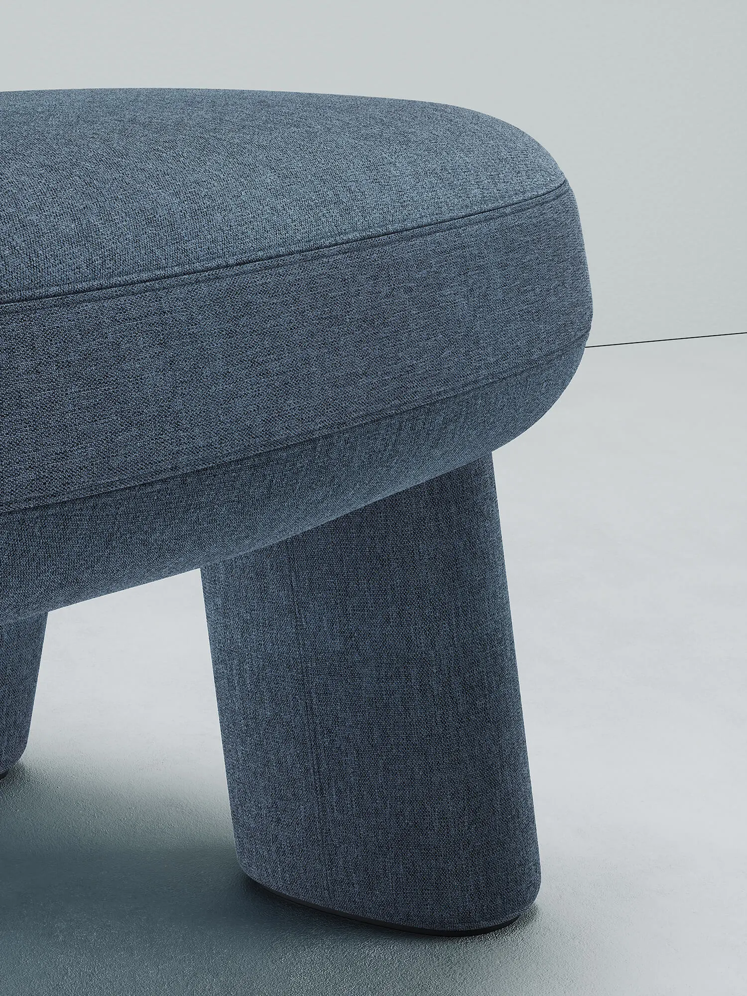 Kvadrat / Tessuti su sedie - rendering fotorealistici di mobili in CGI