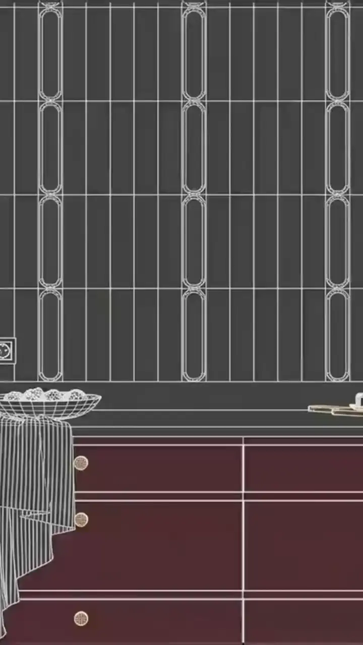 Rendu 3D de haute qualité pour les revêtements muraux. Danthree Studio réalise des rendus photoréalistes pour les carreaux, les papiers peints, les panneaux et les revêtements proposés par les fabricants de revêtements muraux.