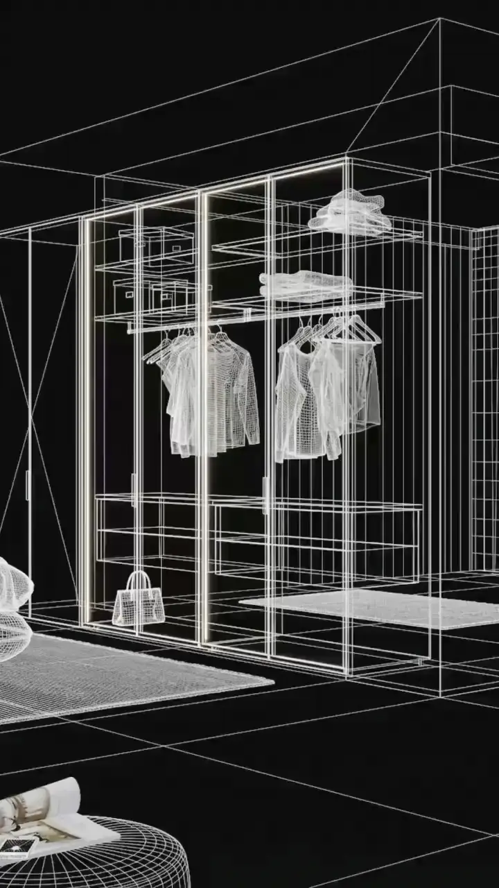 Creazione di contenuti ibridi basati sull'intelligenza artificiale premium e rendering CGI fotorealistici per i settori dell'arredamento, dell'home living e della tecnologia a cura di Danthree Studio.