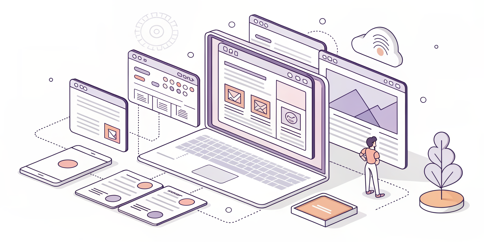 Illustration comparing multiple web scraping tools