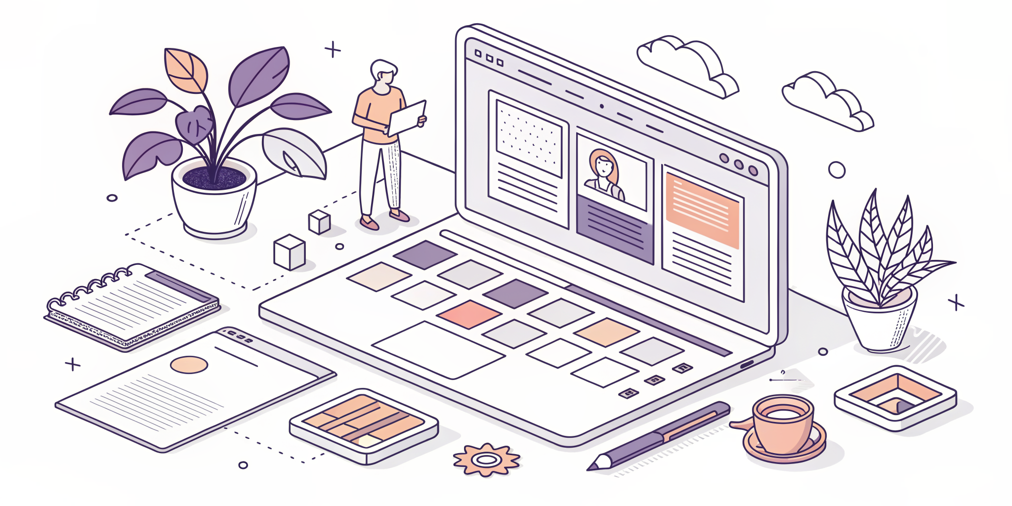 Illustration of sending web data to spreadsheets and tables