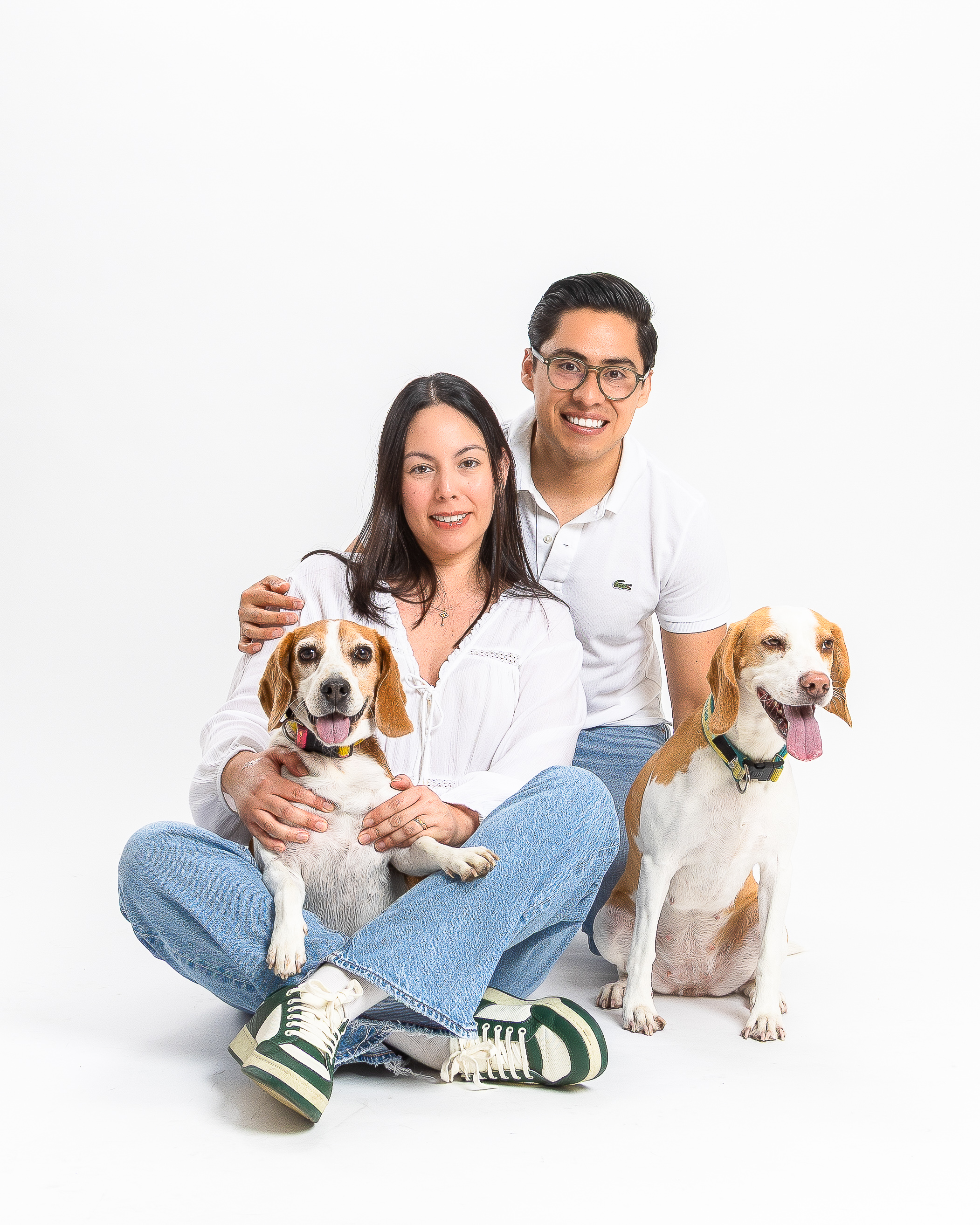Sesión de fotos de pareja en estudio o locaciones en la CDMX — Estudio 2957